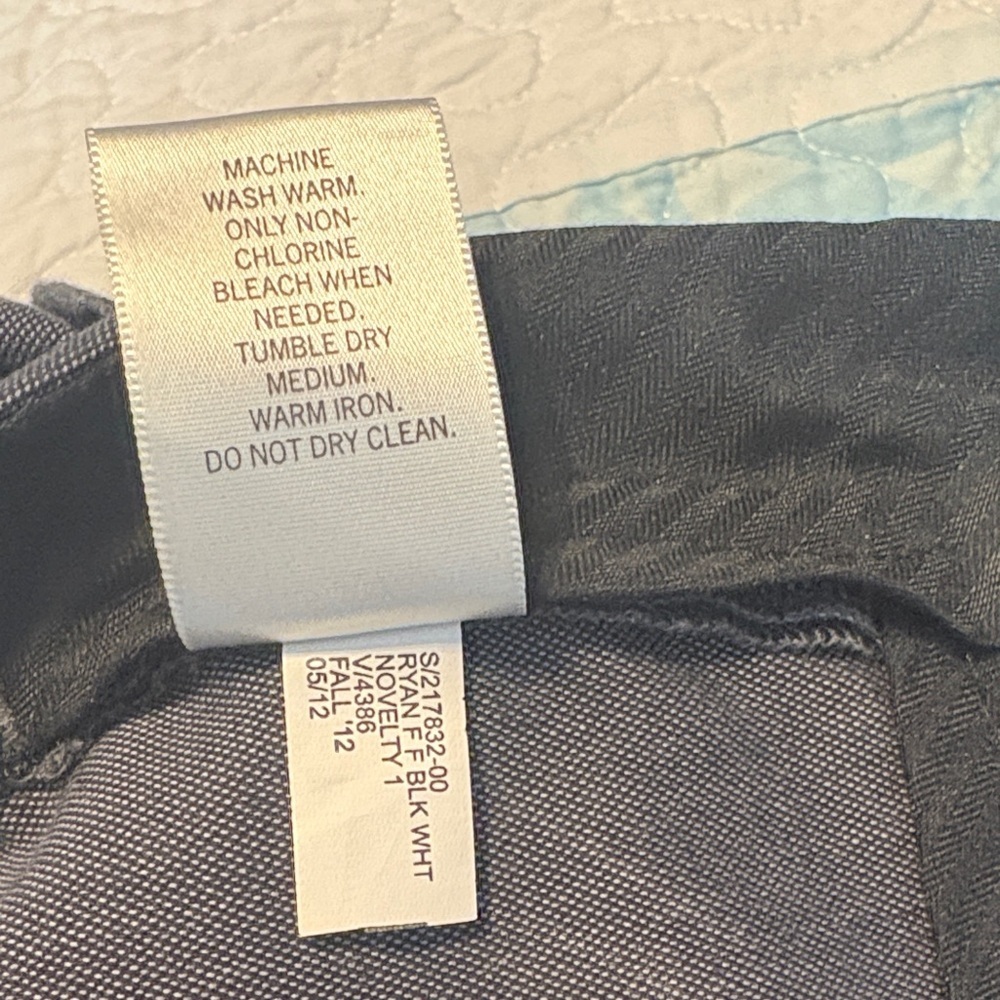 Banana Republic Women’s Ryan Fit Charcoal Gray Dress Pants Size 8L - Picture 9 of 10